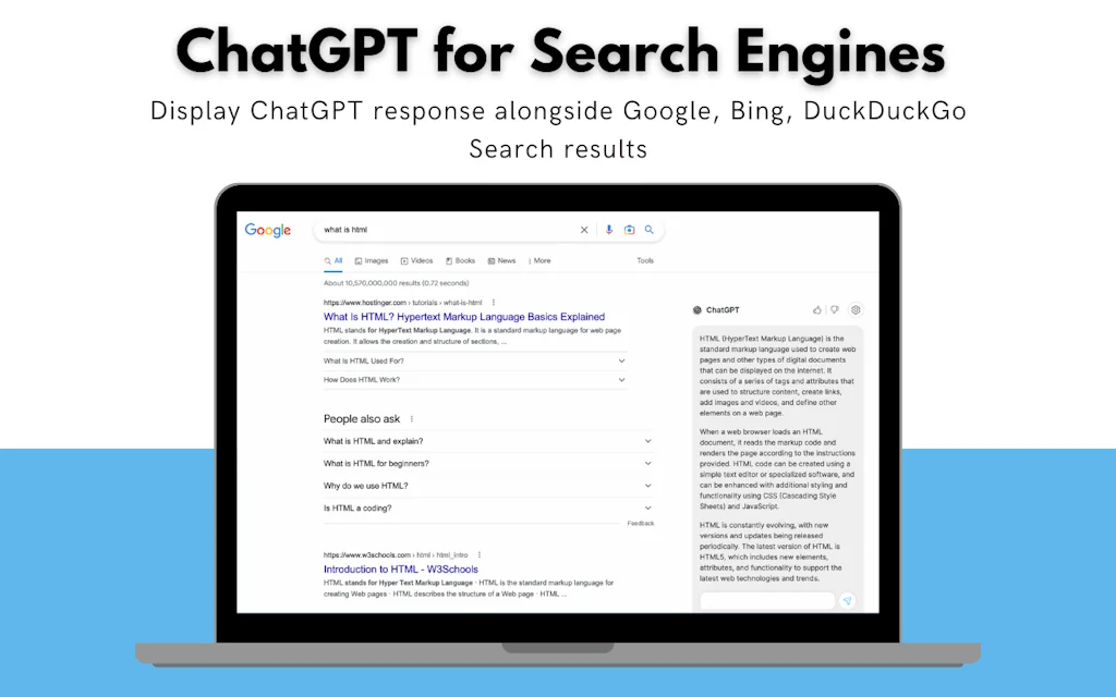 ChatGPT for Search Engines - Prompt Templates screenshot 1 of 3