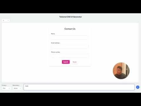 ChatGPT Tailwind components screenshot 1 of 5
