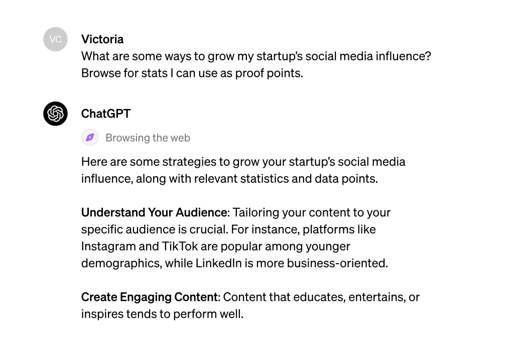 ChatGPT by OpenAI screenshot 2 of 3