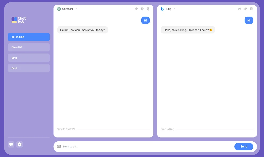 ChatHub screenshot 1 of 3