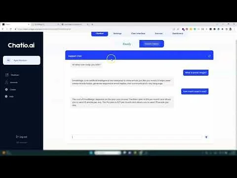 Chatio.ai screenshot 1 of 2
