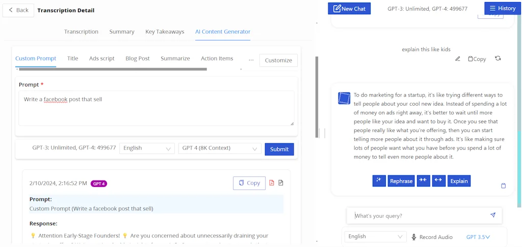 ChatScribe Pro screenshot 4 of 6