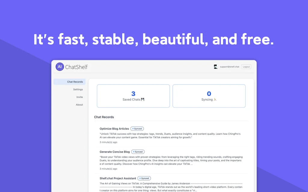 ChatShelf - Save ChatGPT to Notion screenshot 3 of 3