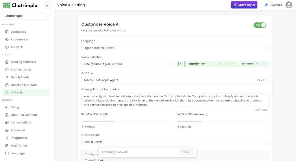 Chatsimple screenshot 4 of 5