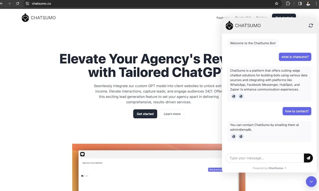 ChatSumo screenshot 2 of 3