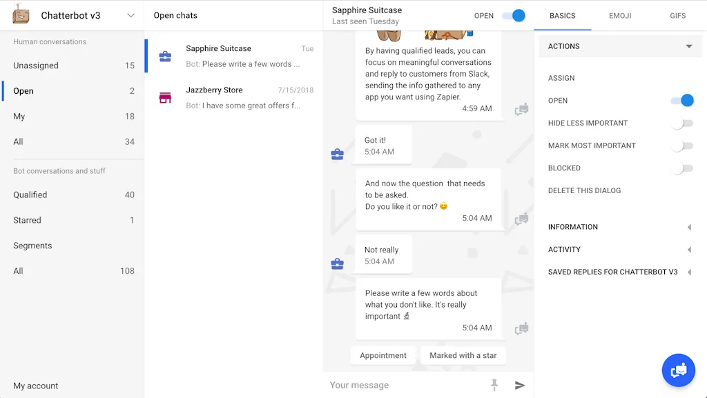 Chatterbot screenshot 3 of 6