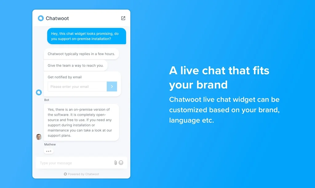 Chatwoot screenshot 2 of 6