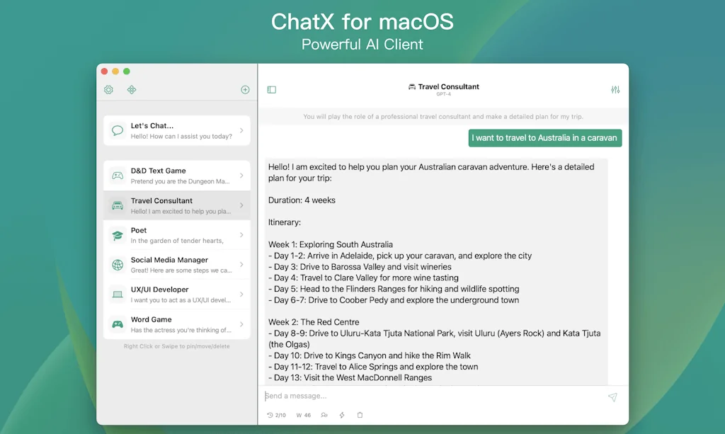ChatX screenshot 4 of 4