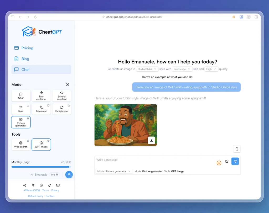 CheatGPT screenshot 1 of 4