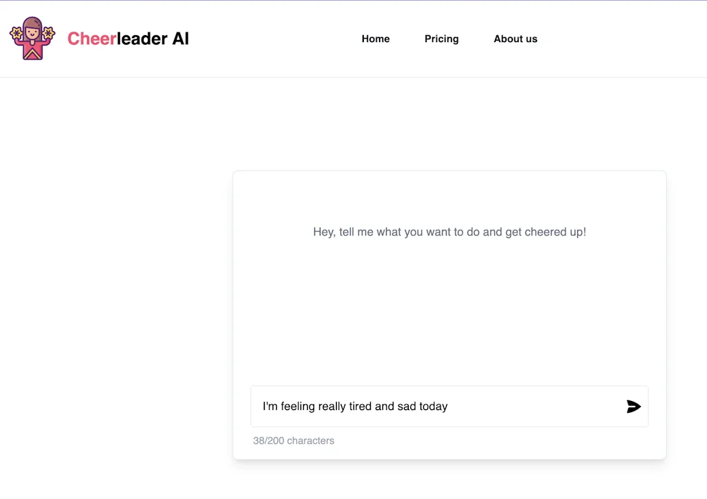 Cheerleader AI screenshot 3 of 3