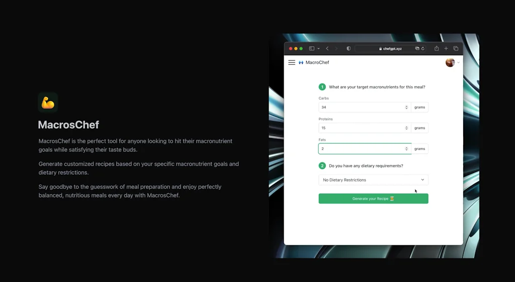 ChefGPT screenshot 6 of 6