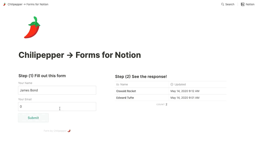 Chilipepper screenshot 1 of 4