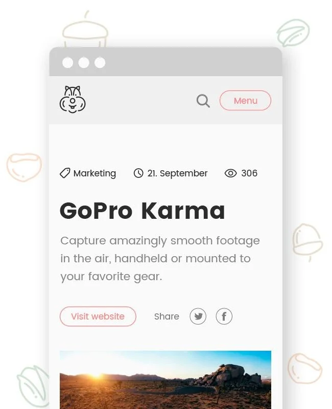 Chipmunk Theme screenshot 1 of 6