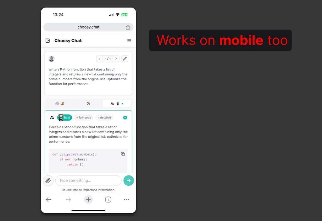 Choosy Chat screenshot 7 of 7