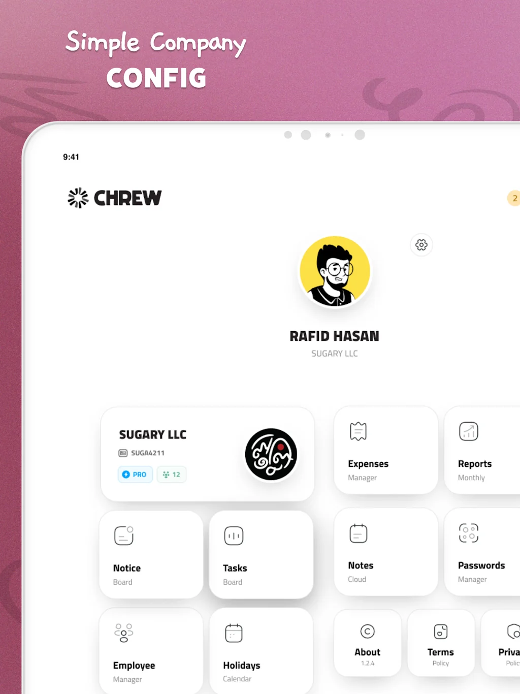 CHREW - Startup Employee Manager screenshot 5 of 6
