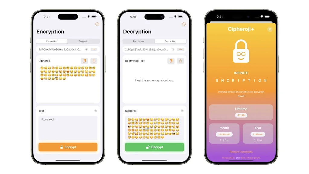 Cipheroji screenshot 2 of 2