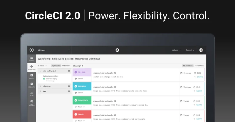 CircleCI screenshot 3 of 3