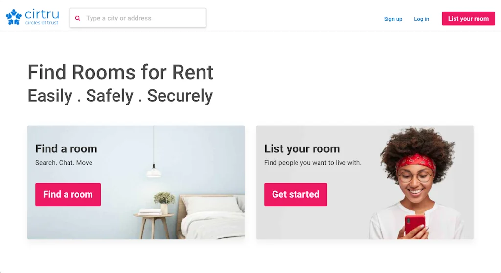 Cirtru - Roommate Finder screenshot 2 of 4