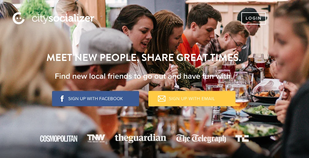 citysocializer screenshot 2 of 5