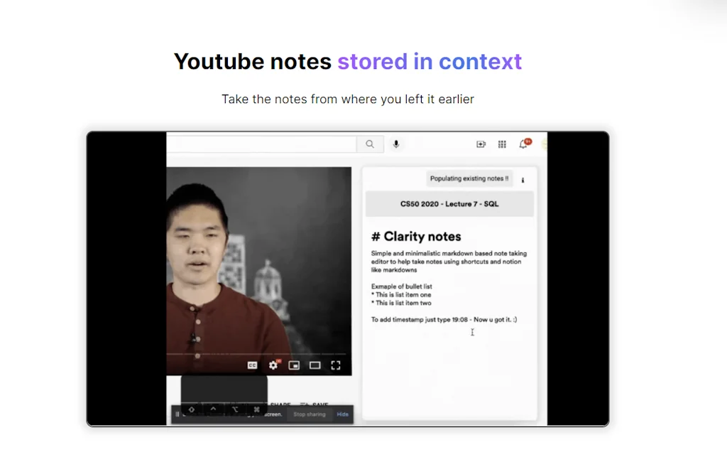 Clarity screenshot 5 of 5
