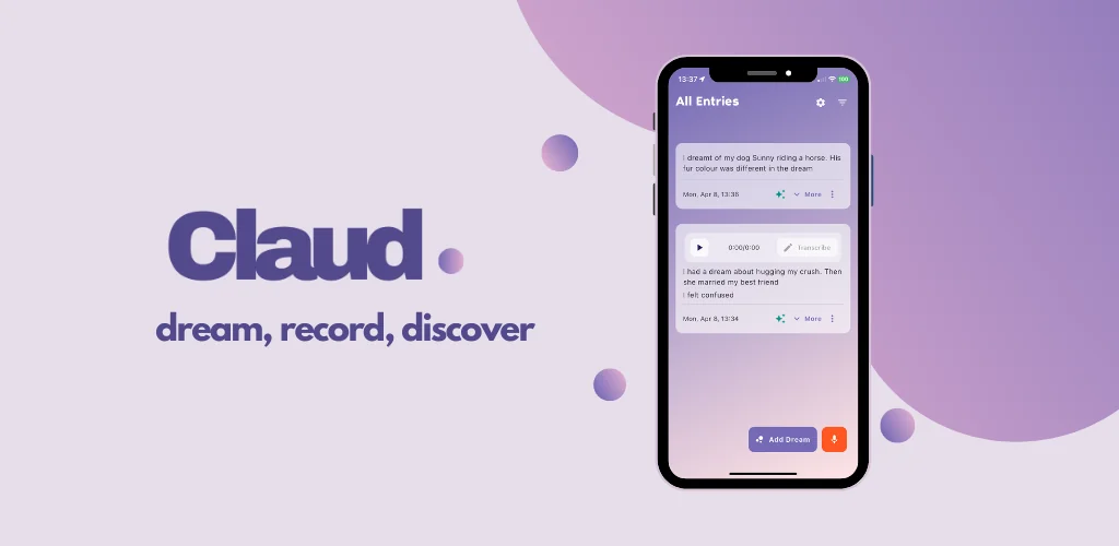 Claud Dreams screenshot 1 of 3