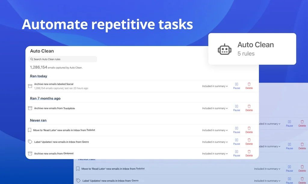 Clean Email screenshot 4 of 10