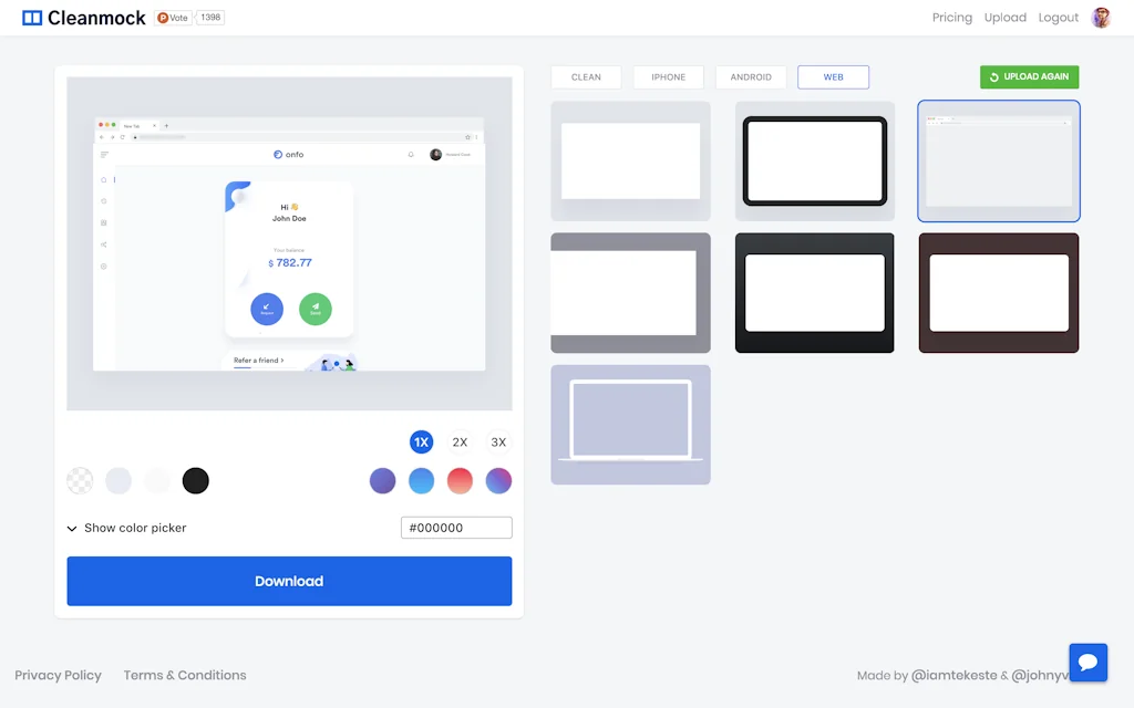 Cleanmock screenshot 1 of 7