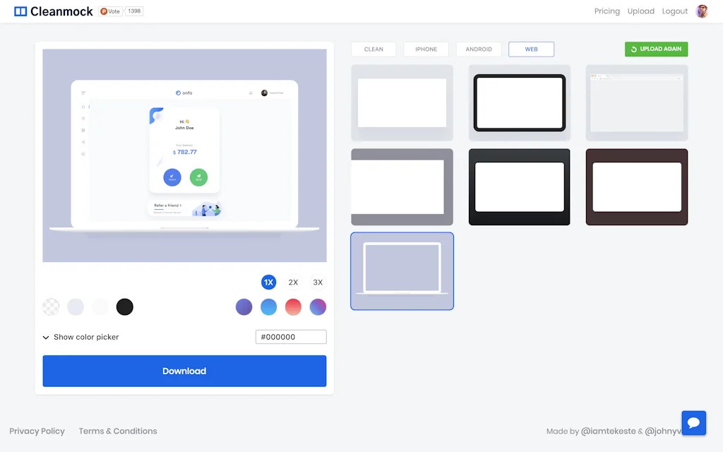 Cleanmock screenshot 2 of 7