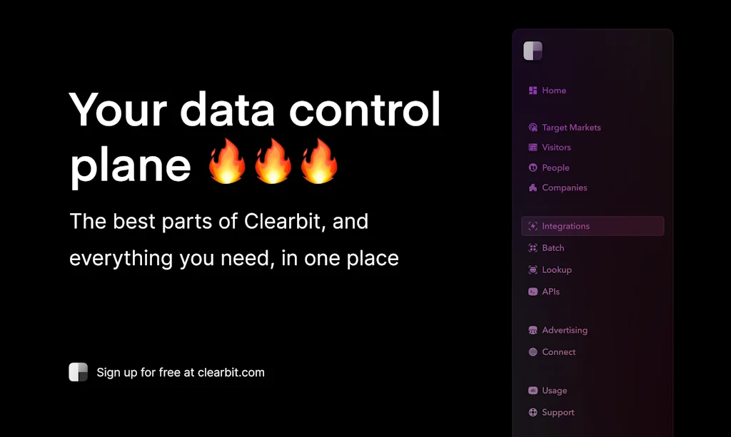 Clearbit screenshot 2 of 3
