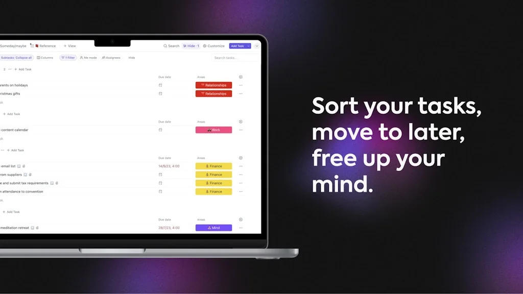 ClickUp GTD System screenshot 4 of 8