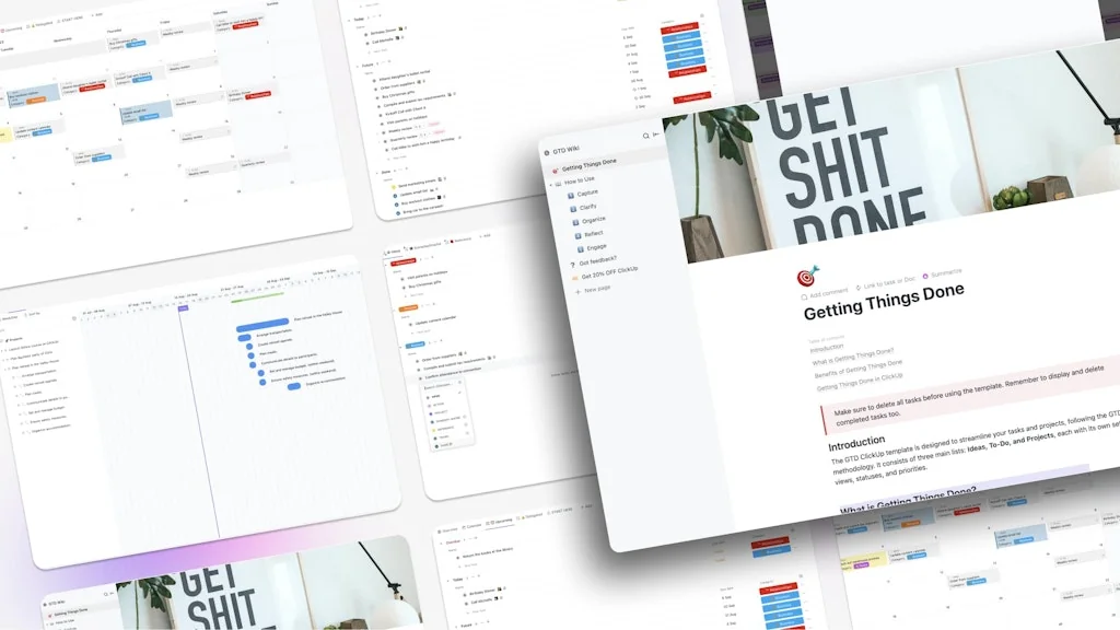 ClickUp GTD System screenshot 8 of 8