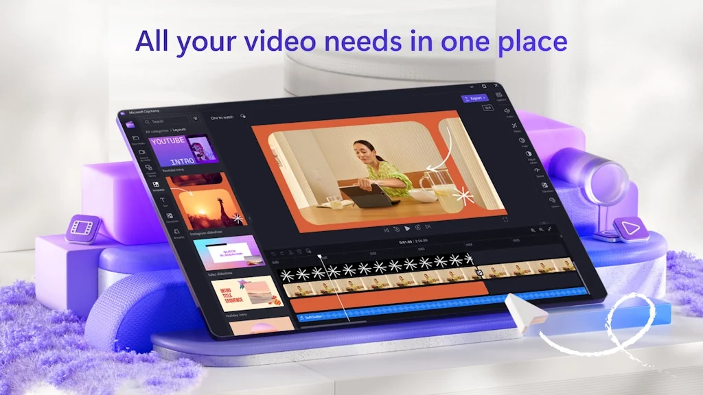 Clipchamp screenshot 1 of 7