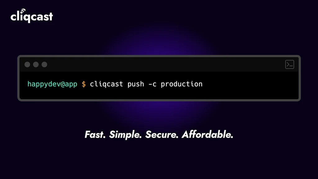 Cliqcast screenshot 2 of 3