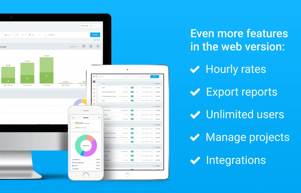 Clockify screenshot 1 of 3