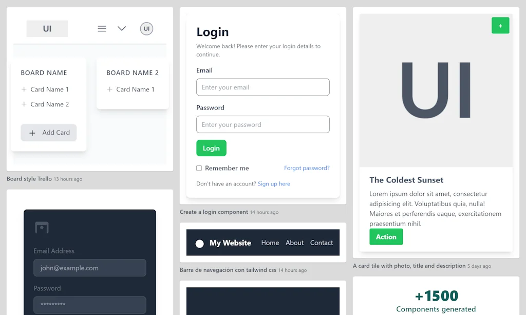Clone UI screenshot 3 of 3