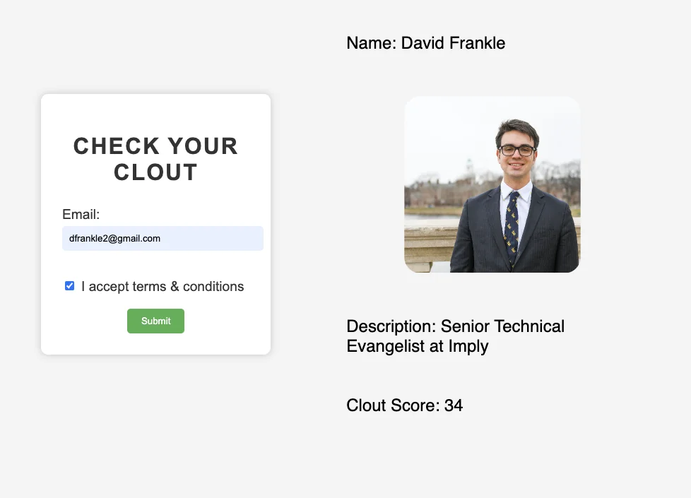 Clout Check by hacksocial.ai screenshot 3 of 5