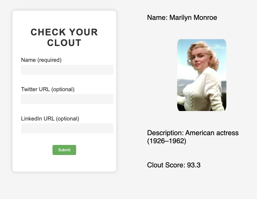 Clout Check by hacksocial.ai screenshot 5 of 5