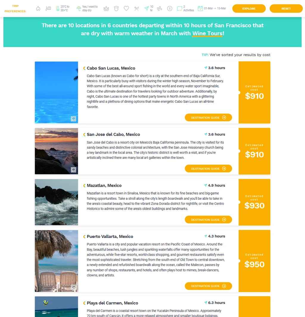 Cluey Travel screenshot 2 of 3