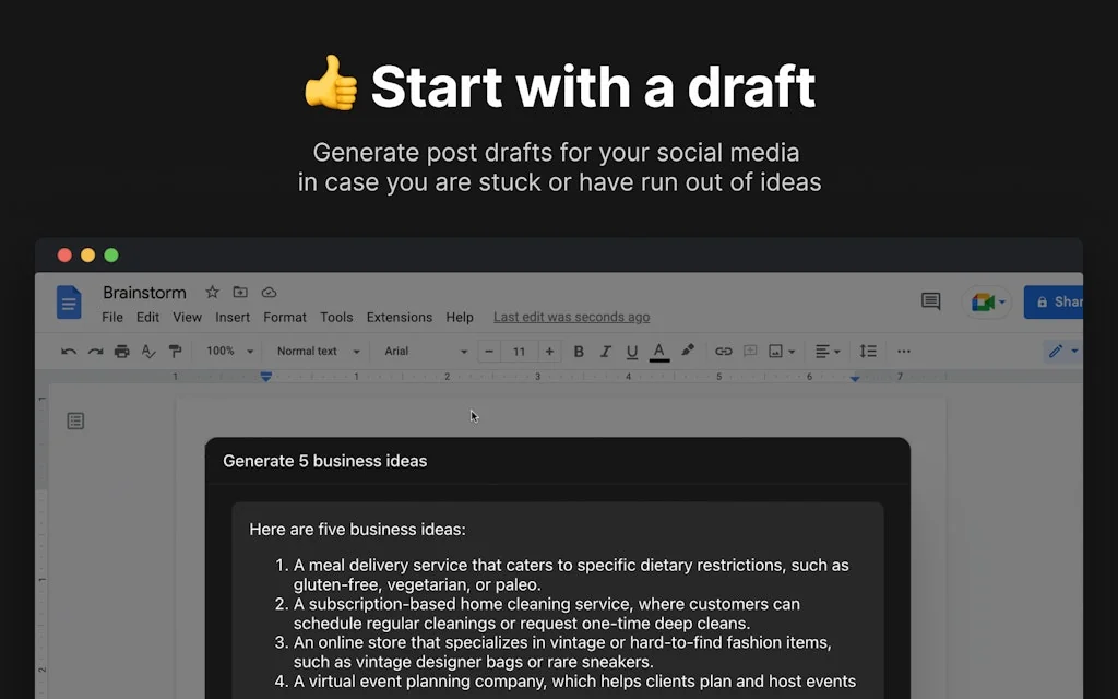 Cmd J – ChatGPT for Chrome screenshot 5 of 5