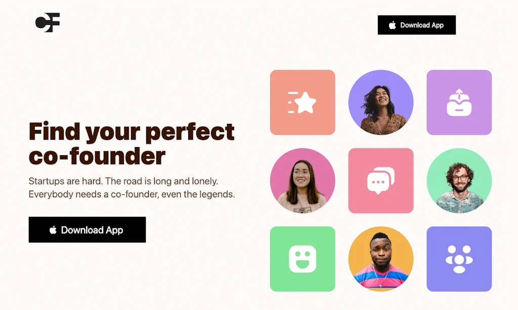 CoFounder App screenshot 1 of 3