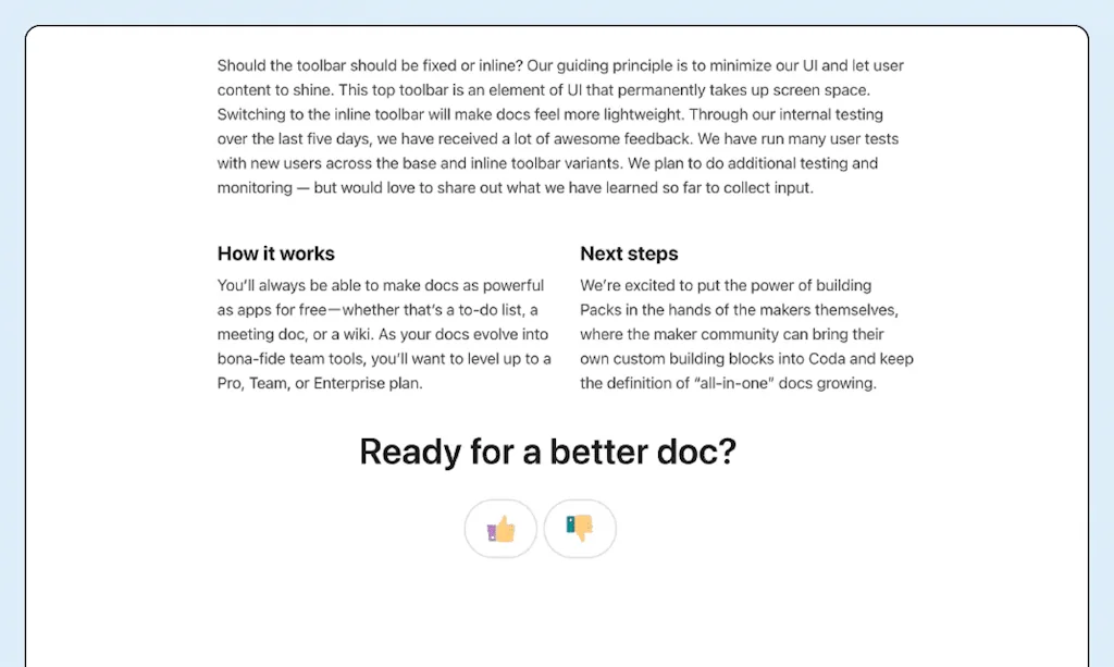 Coda screenshot 1 of 4