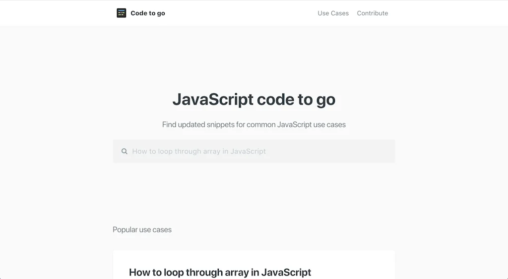 Code To Go screenshot 1 of 4