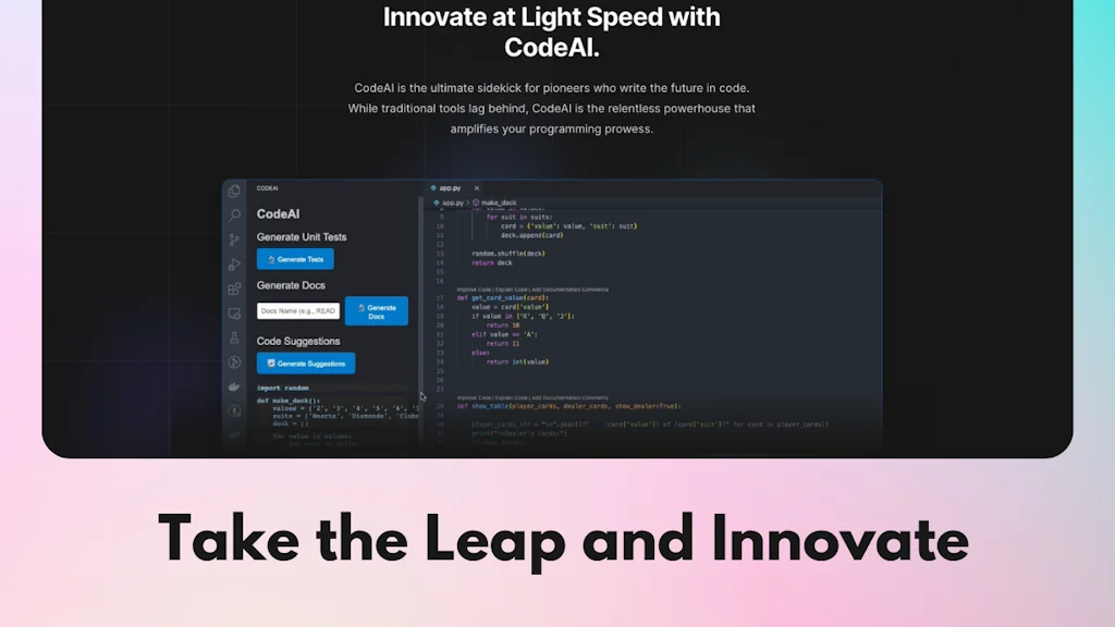 CodeAI screenshot 3 of 3