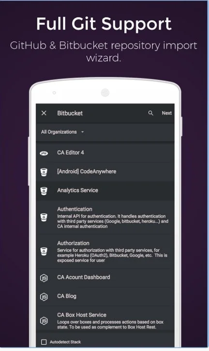 Codeanywhere screenshot 1 of 5