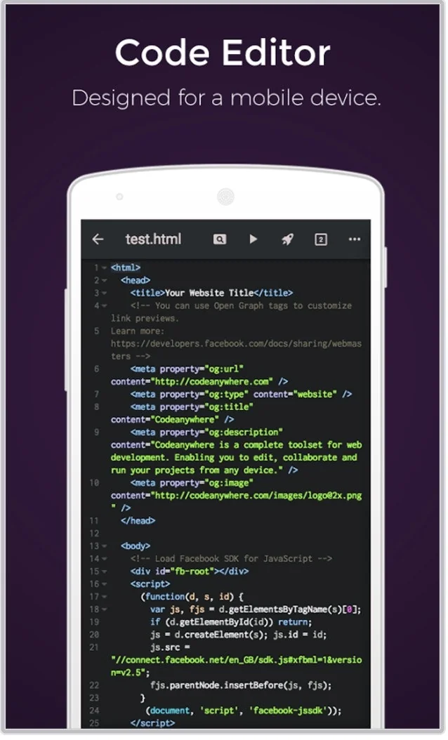 Codeanywhere screenshot 3 of 5