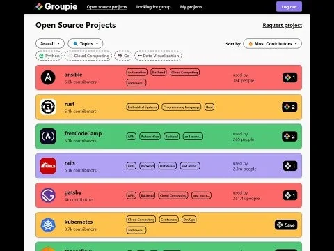 CodeGroupie screenshot 1 of 5