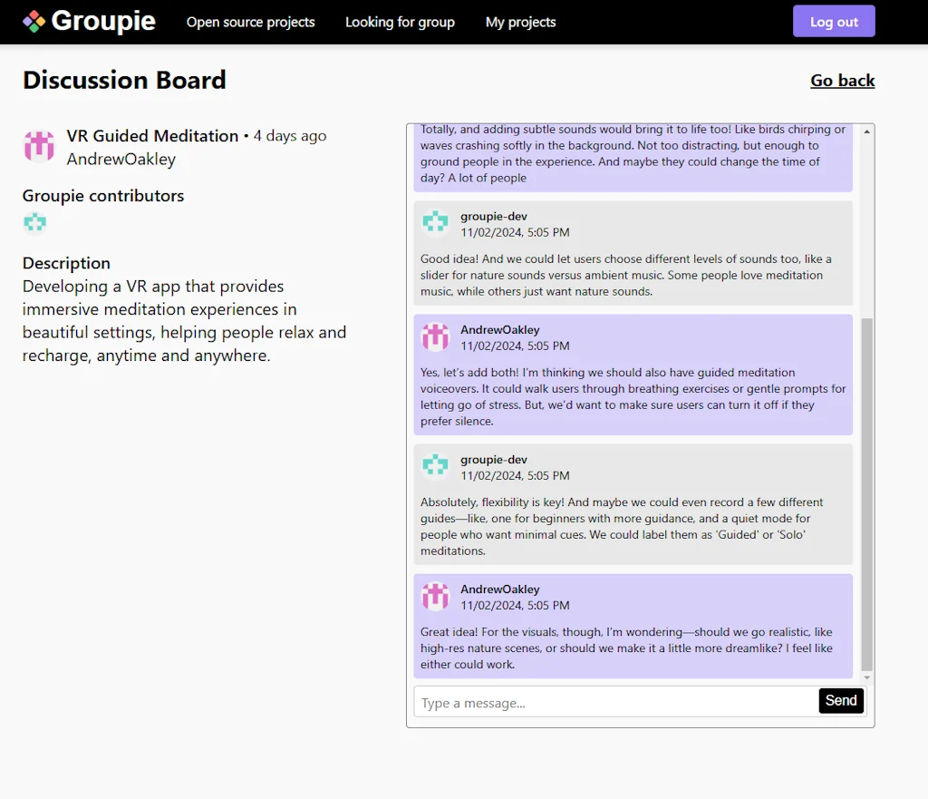 CodeGroupie screenshot 5 of 5
