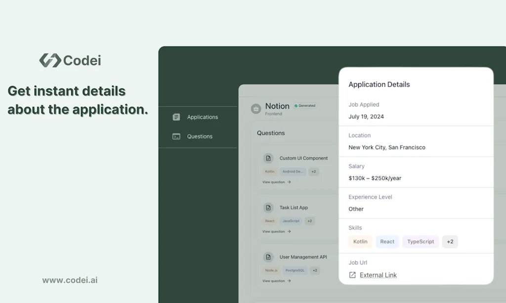 Codei AI screenshot 4 of 6