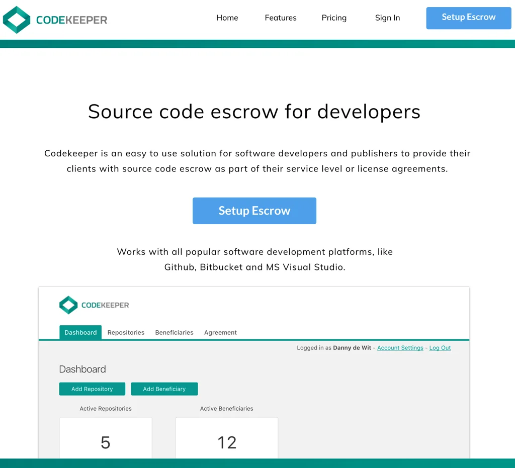 Codekeeper screenshot 4 of 4
