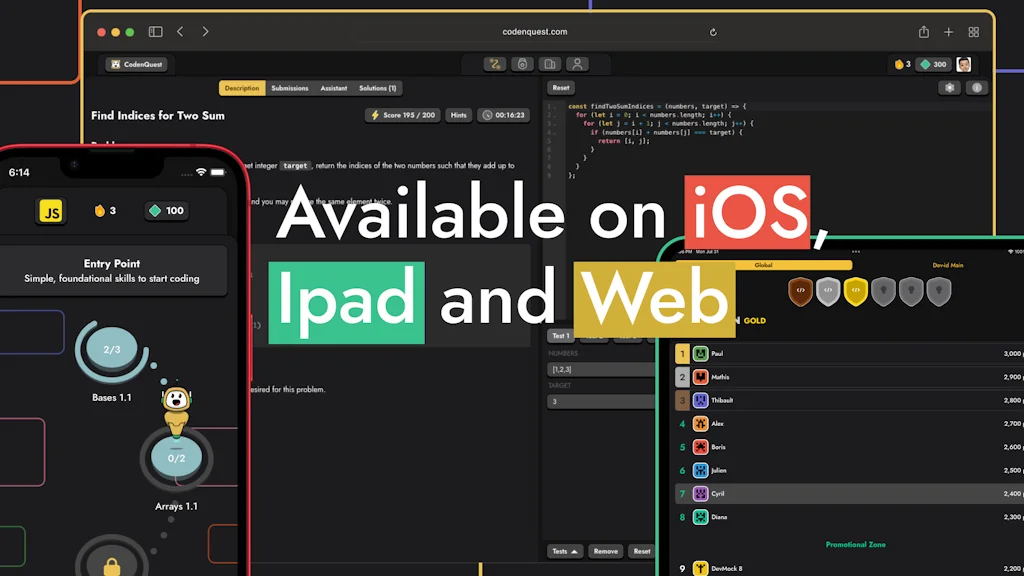 CodenQuest screenshot 3 of 3